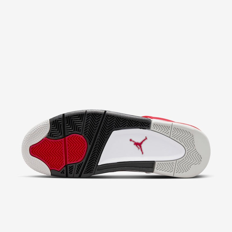 Tênis Air Jordan Retro 4 - Branco/Vermelho