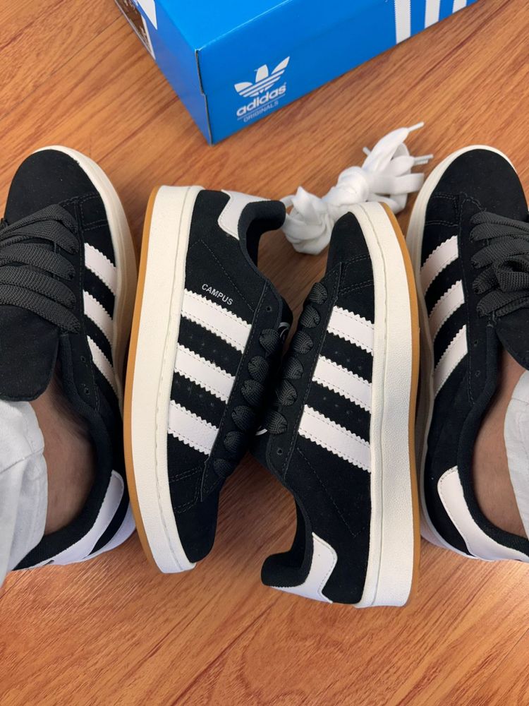 Tênis Adidas Campus - Preto/Branco