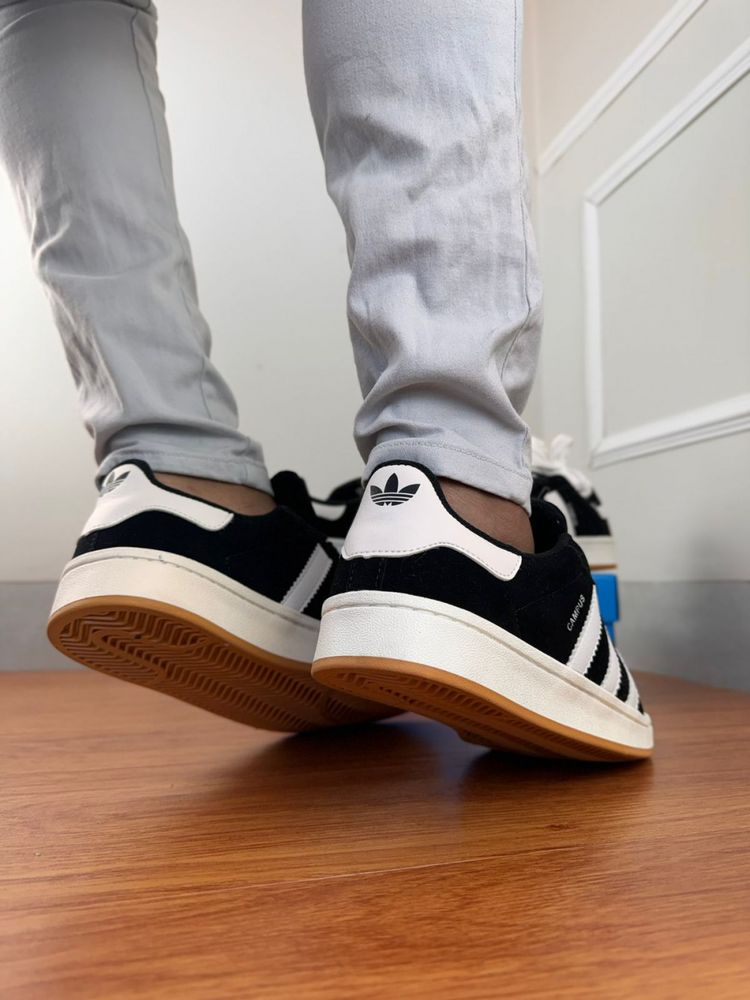 Tênis Adidas Campus - Preto/Branco