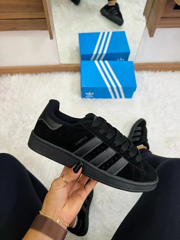 Tênis Adidas Campus - Preto