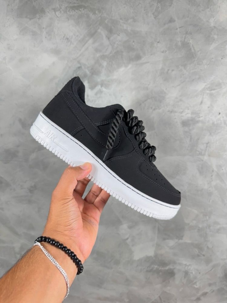 Tênis Air Force 1 - Preto Nobuck