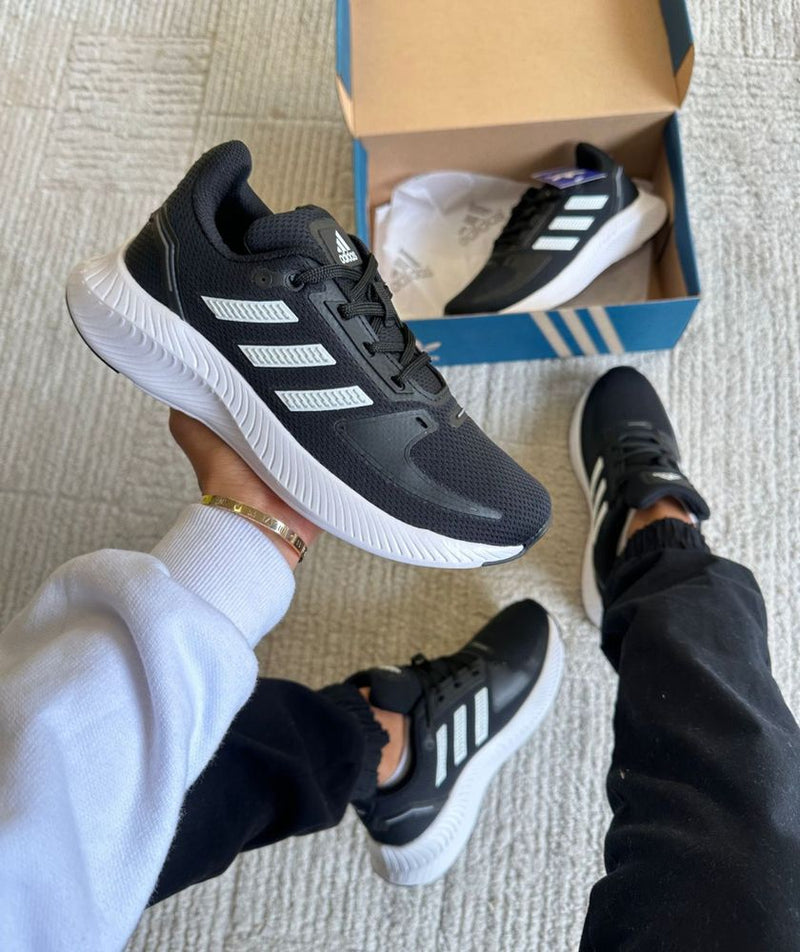 Tênis Corrida Run Falcon 2.0 - Preto/Branco