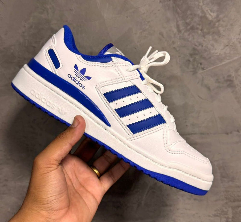 Tênis Forum Low 84 ADV - branco/royal