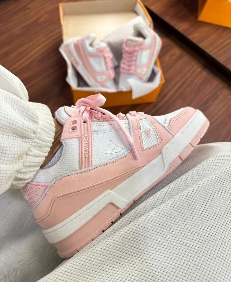 Tenis Louis Vuitton - Rosa